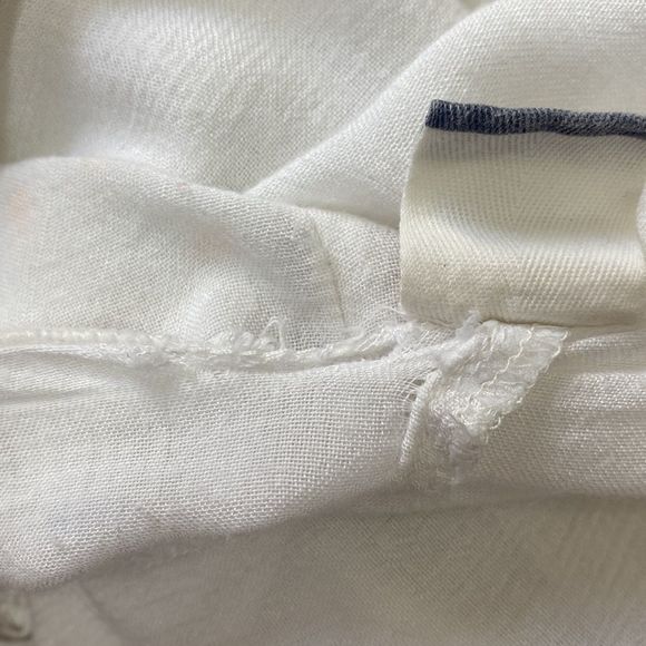 Roxy fringe overthrow wrap shawl poncho shrug lace embroidered XS - Picture 12 of 12